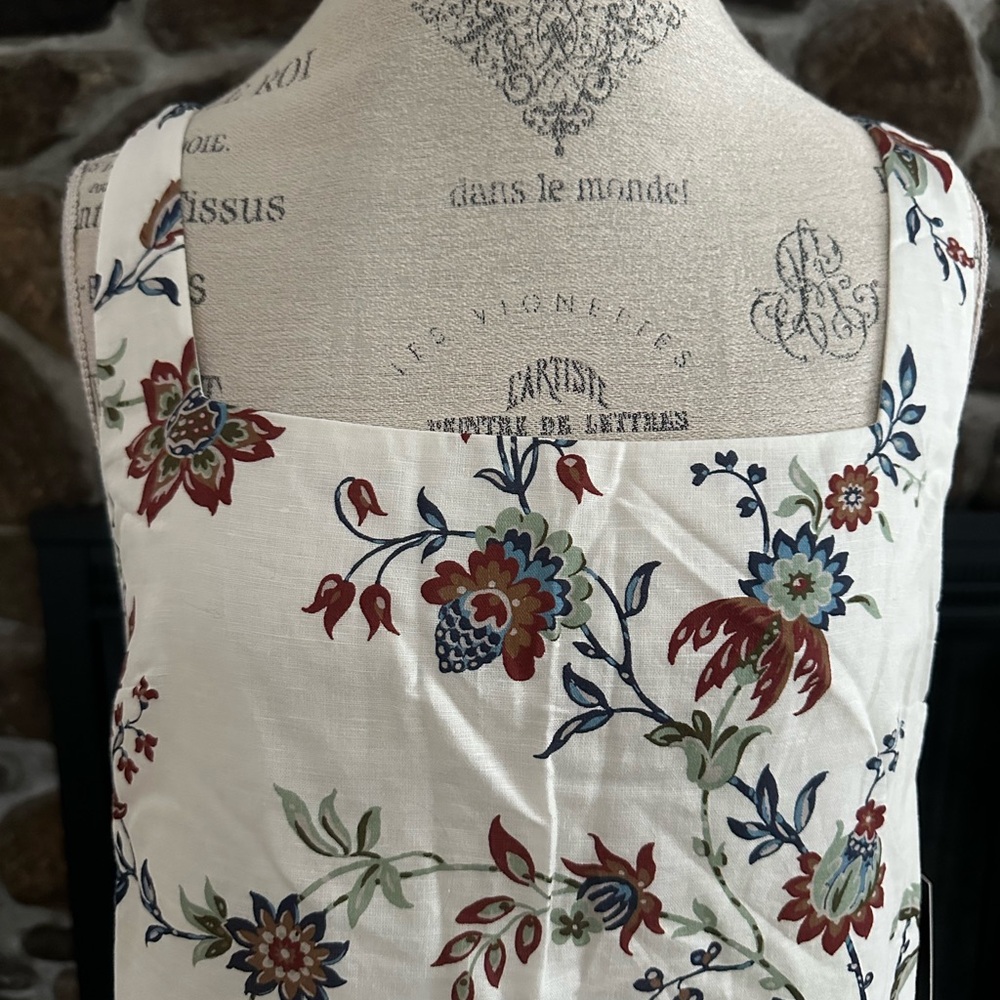 Tuckernuck x Studio McGee Chintz White and Red Dress - Size Small - Picture 6 of 11